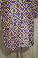 Elegant Multicolor Patola Print Silk Blend Kurta