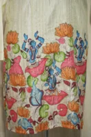 Ivory Hand-Painted Jagannath Kurta