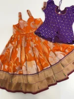 kids wear banaras lehenga