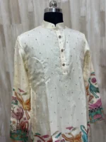 Kalamkari kurta paired with pijama