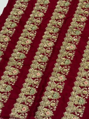 Heavy maggam work border