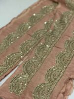 Heavy maggam work border