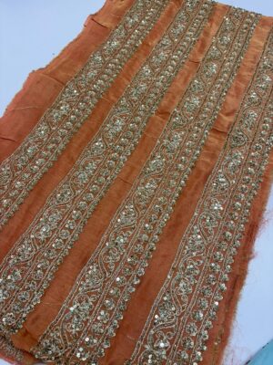 Heavy maggam work border