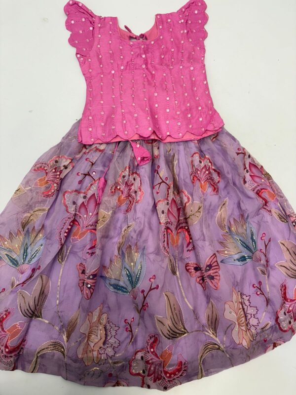 Exclusive designer kid's lehenga with beautiful blouse