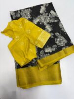 Beautiful saree paired with blouses