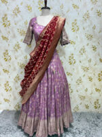 Beautiful brocade lehenga set