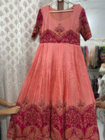 Beautiful kalamkari long gown