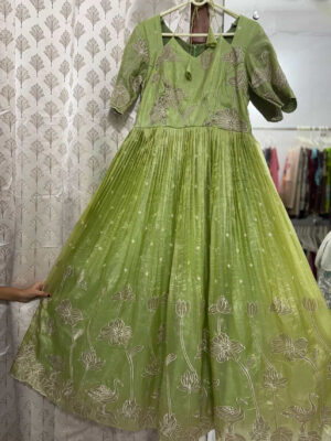 Beautiful floral long gown