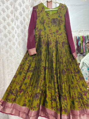 Beautiful floral long gown