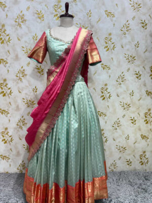 Beautiful brocade lehenga set