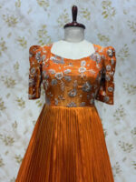 Exclusive trending tissue party wear frocks