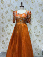 Exclusive trending tissue party wear frocks