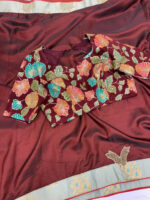 Beautiful saree with blouse for sale