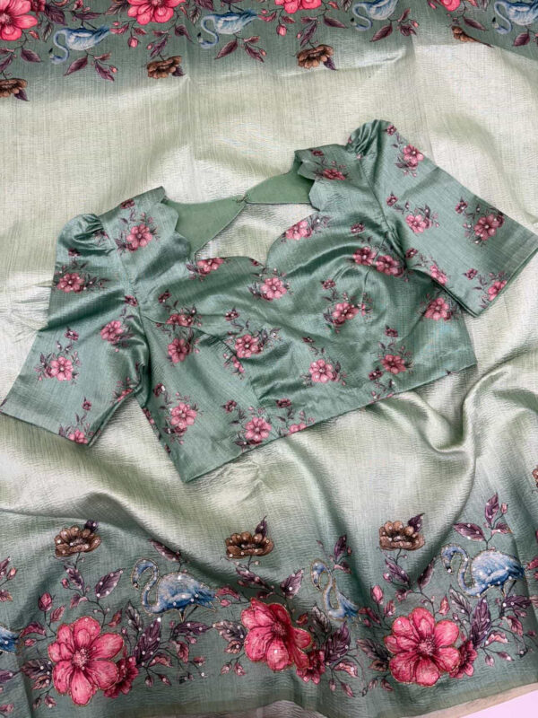 Beautiful saree with blouse for sale