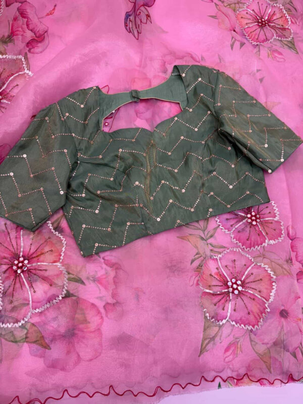 Beautiful saree with blouse for sale