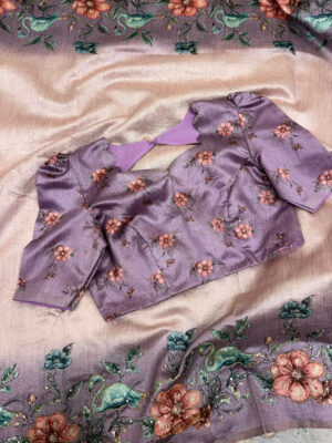 Beautiful saree with blouse for sale