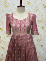Jamdhani long gown