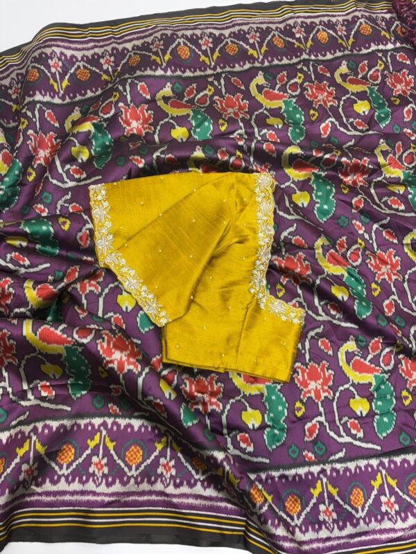 Saree with blouse