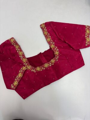 Beautiful maggam work blouse