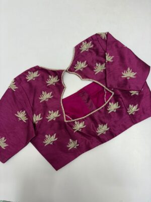 Beautiful maggam work blouse