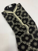 Exclusive designer black kurta paired with pijama
