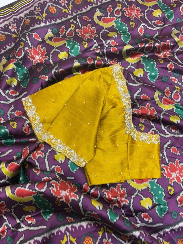 Saree with blouse