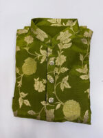 Men’s brocade kurta paired with pijama