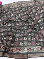 Pure Maheshwari silk Saree