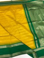 Soft gadwal gap border saree
