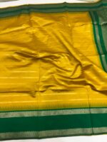 Soft gadwal gap border saree