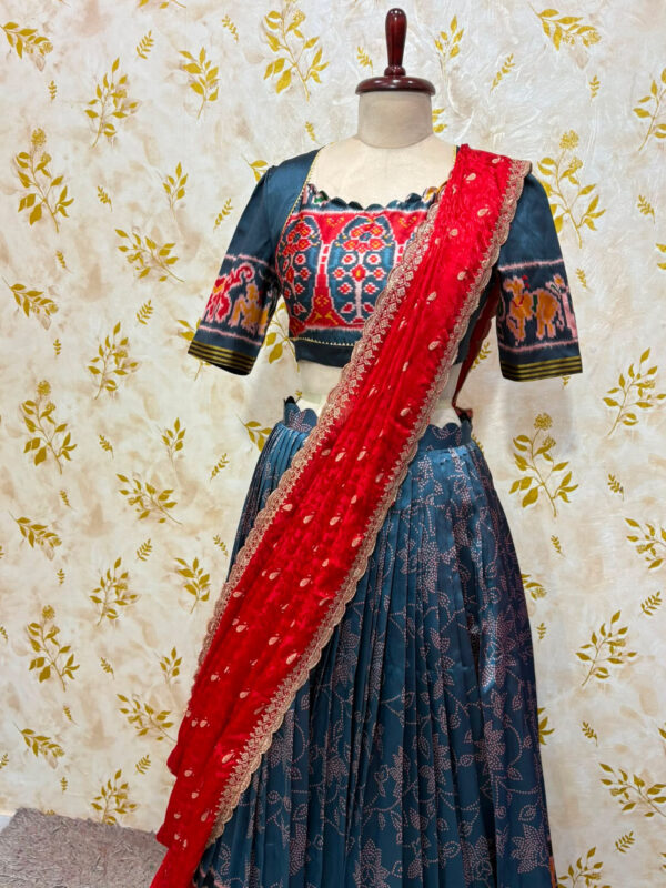 Patola lehenga paired with beautiful dupatta