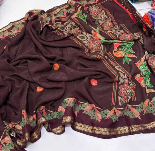 Pure malai silk