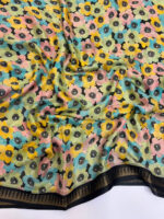 Pure malai crepe Saree
