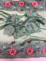Beautiful saree with blouse