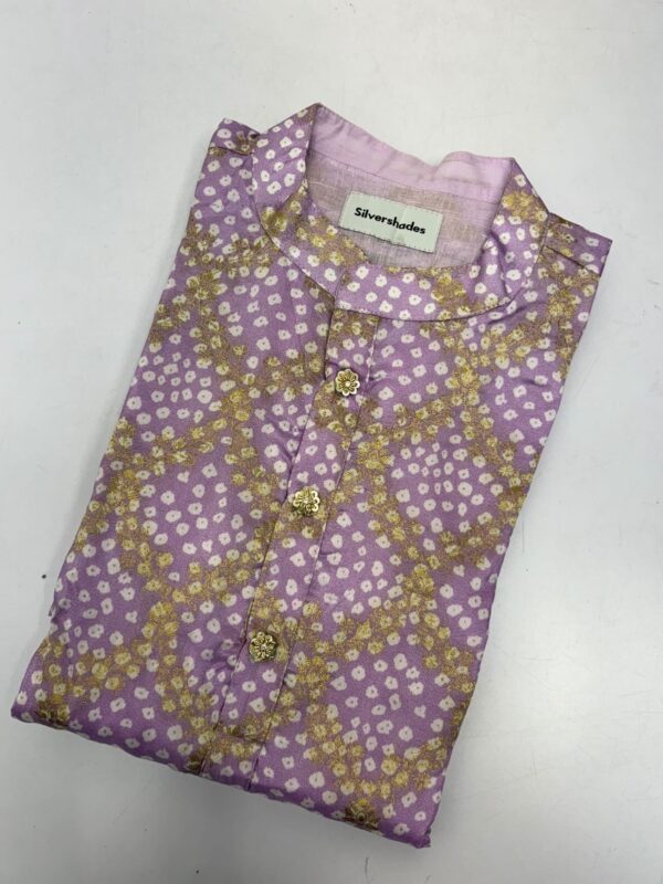 Bandhini silk mens kurta paired with pijama