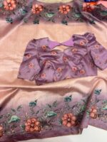 Beautiful saree with blouse