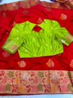 Beautiful saree with blouse