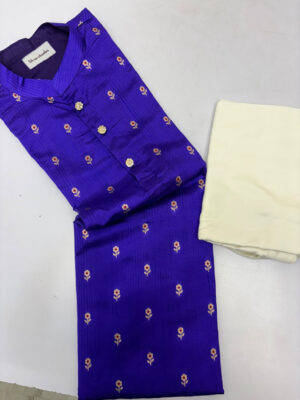 Pure chiniya silk kurta with pant