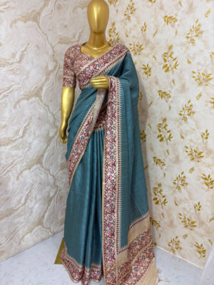 Exclusive designer patola silk sarees with beautiful zari interlock weaving  Paired with patola blouse