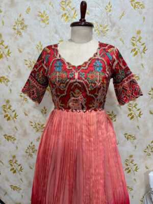 Patola long frock